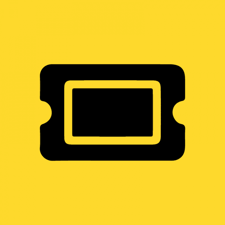 Ticket Icon for Attendee Registration